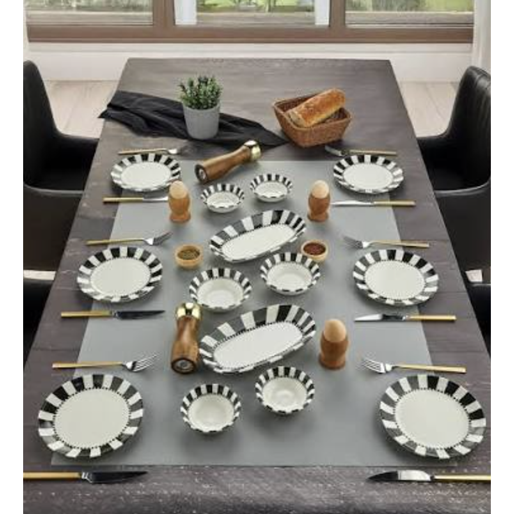 Cooker 14 Prç. Pure Porselen Kahvaltı Set