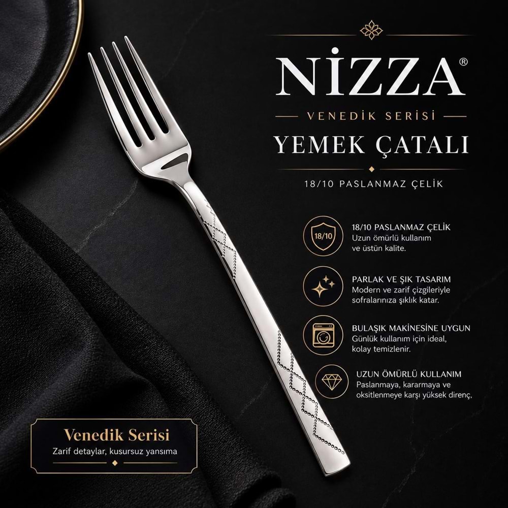 Nizza Venedik Yemek Çatal