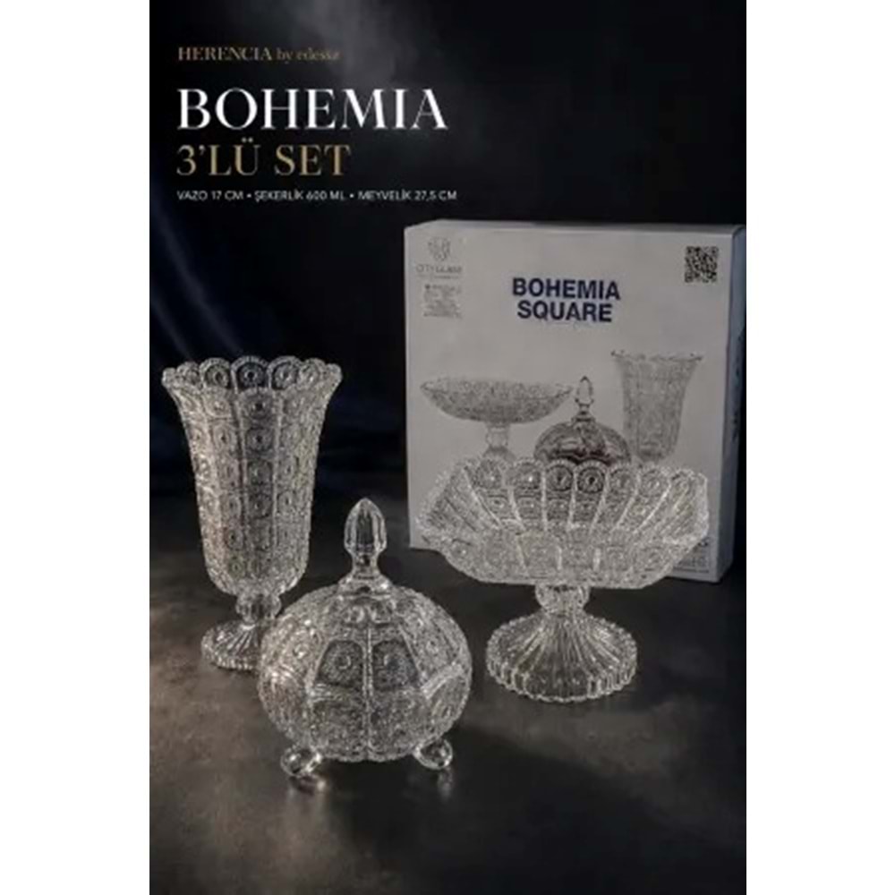 Herencıa Bohemia 3 Lü Set
