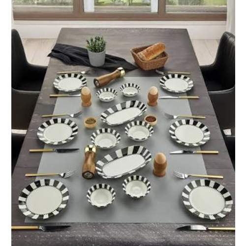 Cooker 14 Prç. Pure Porselen Kahvaltı Set