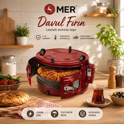 Mer Fırın Termostatlı Büyük