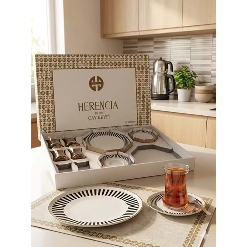 Herencıa Pasta Seti 18 Parça