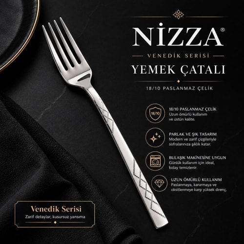 Nizza Venedik Yemek Çatal