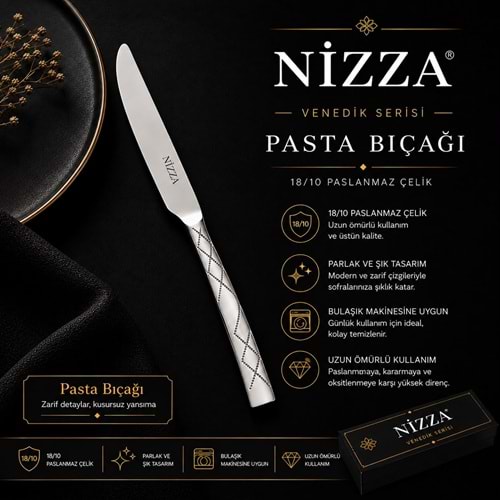 Nizza Venedik Pasta Bıçak