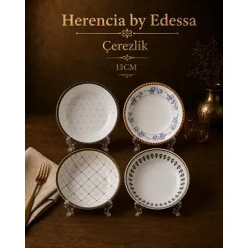 Herencıa Seramik Cerez Tabağı Dökme