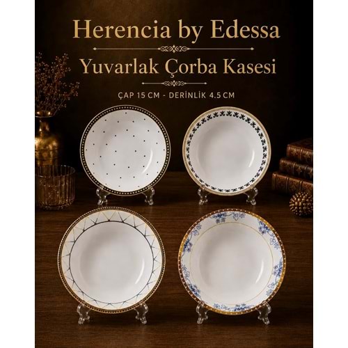 Herencıa Seramik Kase Tabağı