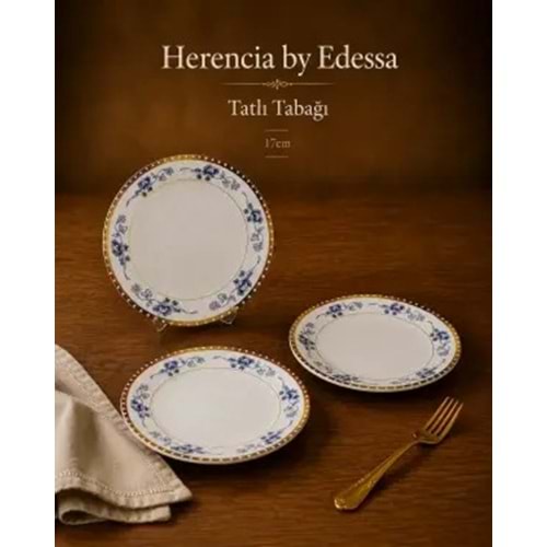 Herencıa Seramik Tatlı Tabağı