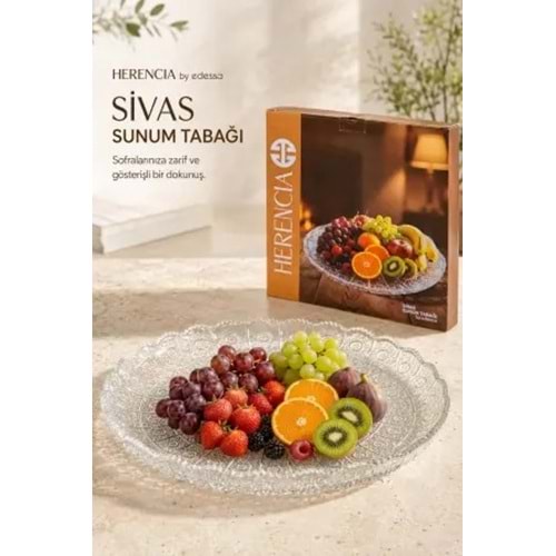 Herencıa Sivas Lüks Pasta Sunum Tabağı