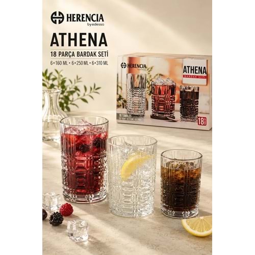 Herencıa Athena Su Seti 18 Parça