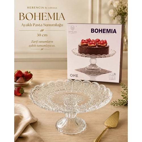Herencıa Bohemia Ayaklı Pasta Sunum