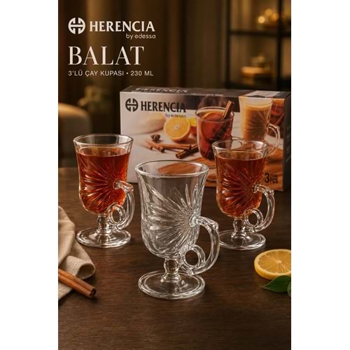 Herencıa Balat Kupa 3 Lü