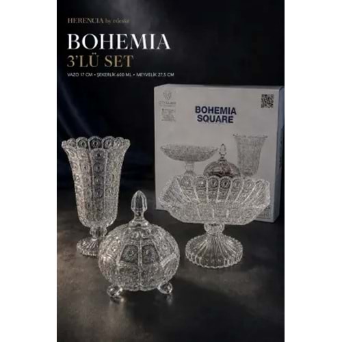 Herencıa Bohemia 3 Lü Set