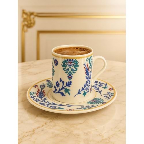 Pasha Porselen Fincan Takım - Ph 1071