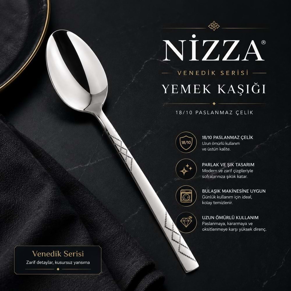 Nizza Venedik Yemek Kaşık